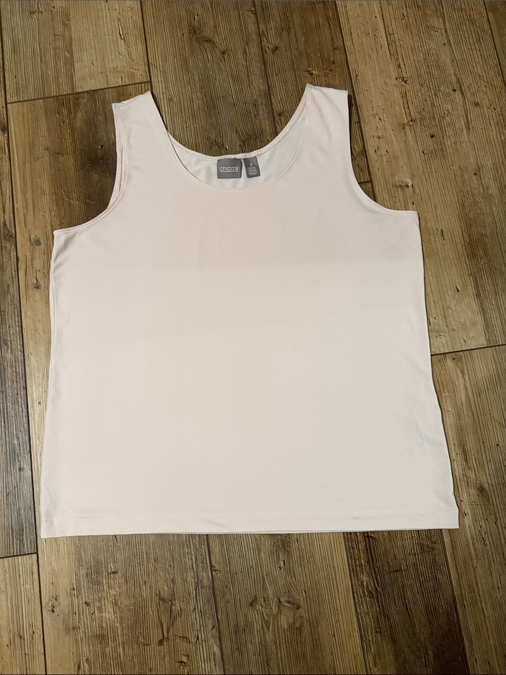 Chico's Soft Blush Scoop Neck Tank